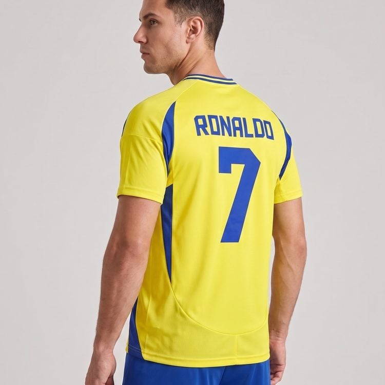 Ronaldo Al Nassr Jersey #7 Yellow Home Kit | 99Jersey