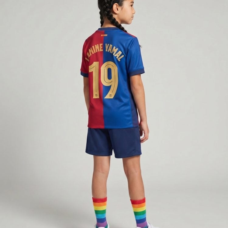 Lamine Yamal Youth Jersey, Barcelona #19 | 99Jersey