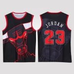 Michael Jordan #23 Retro Bulls Colors Basketball Jersey