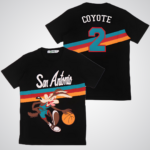 Coyote #2 San Antonio Basketball T-Shirt