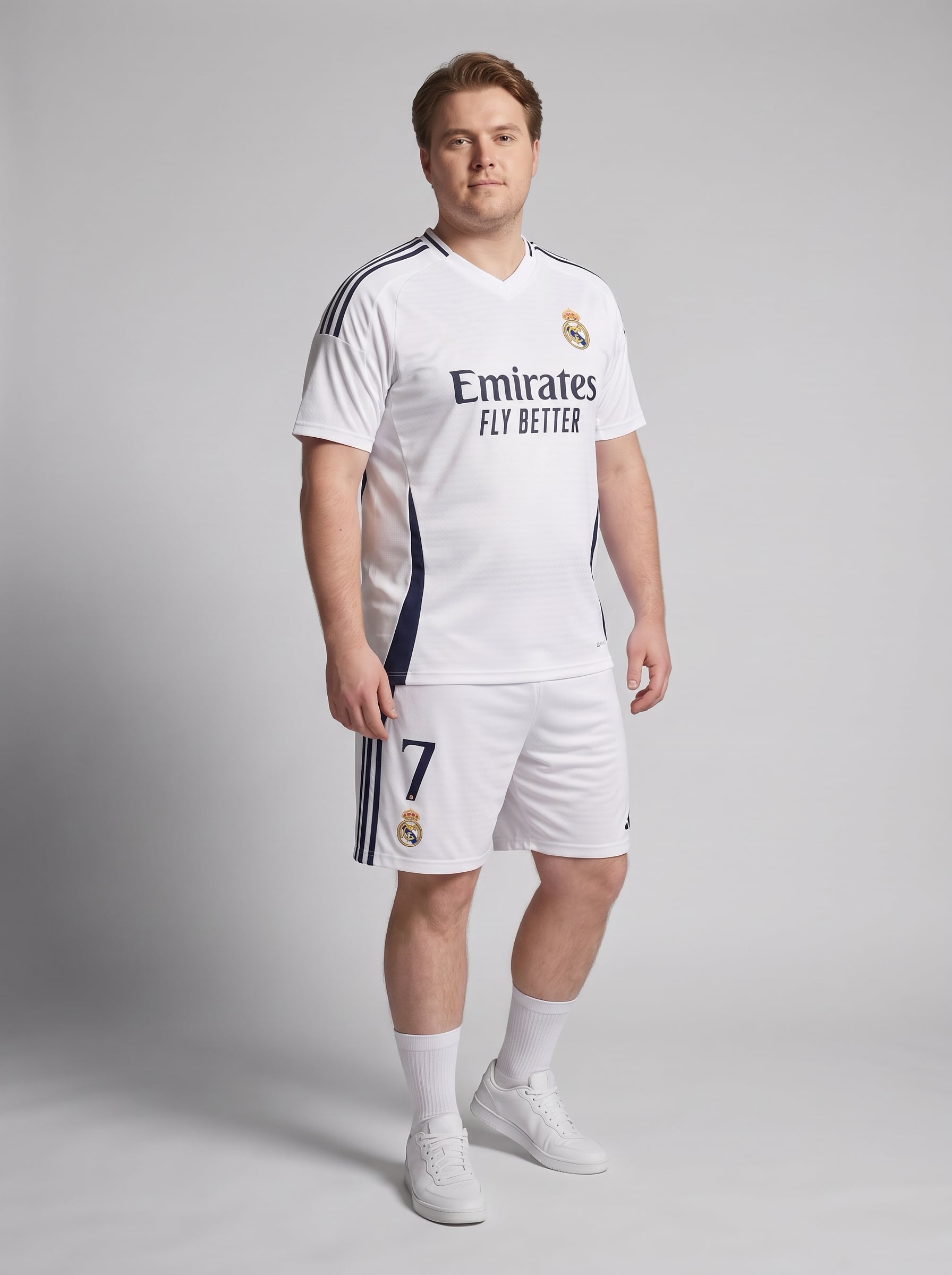 Cristiano Ronaldo Real Madrid Jersey, #7 White | 99Jersey
