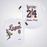 Kobe Bryant #8/#24 Mamba Forever Legend Baseball Jersey