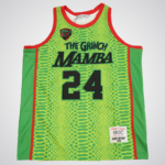 Kobe Bryant #24 Grinch Mamba Christmas Edition Jersey