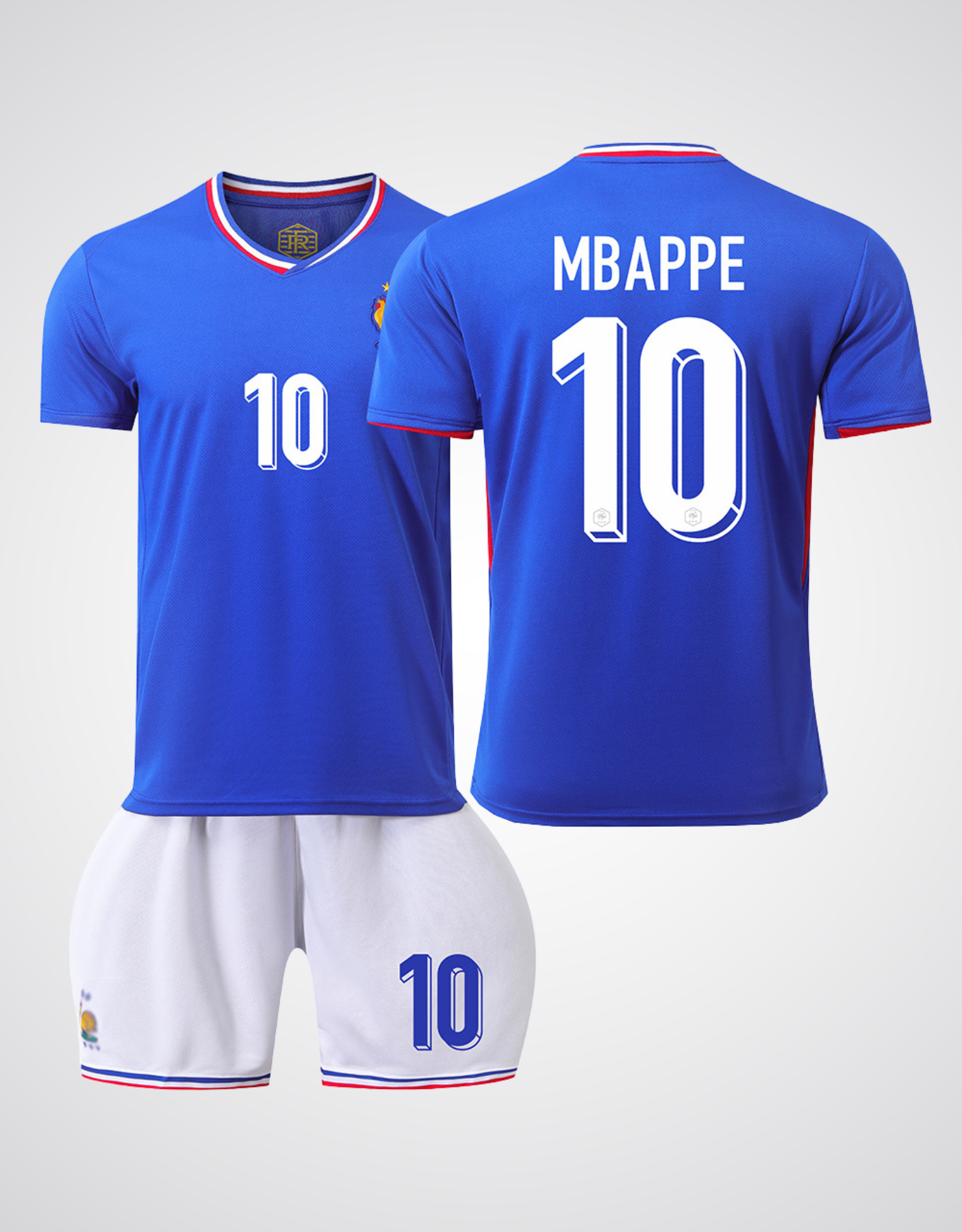 Kylian Mbappé #10 France National Soccer Jersey