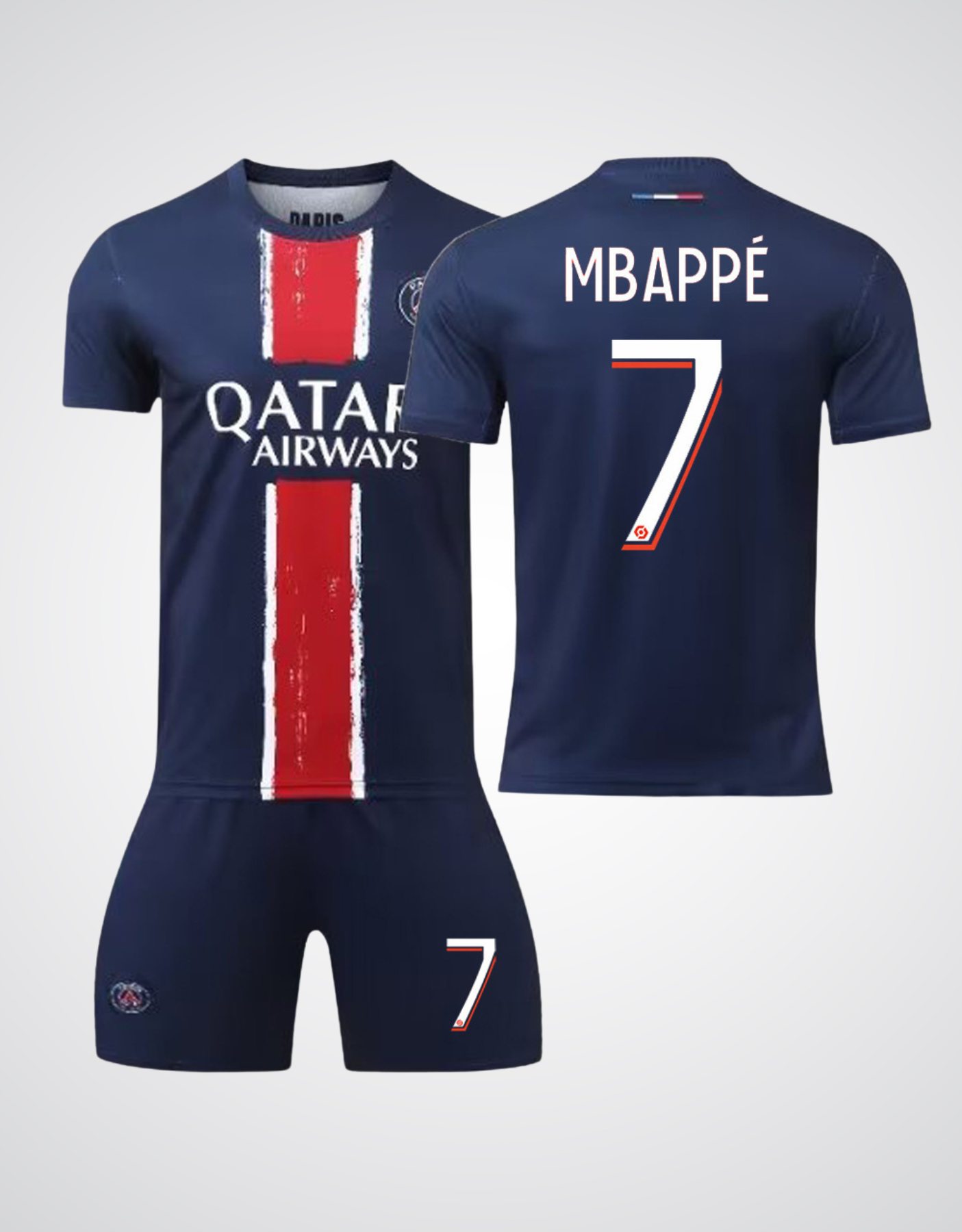 Kylian Mbappé #7 Paris Saint-Germain Home Soccer Jersey
