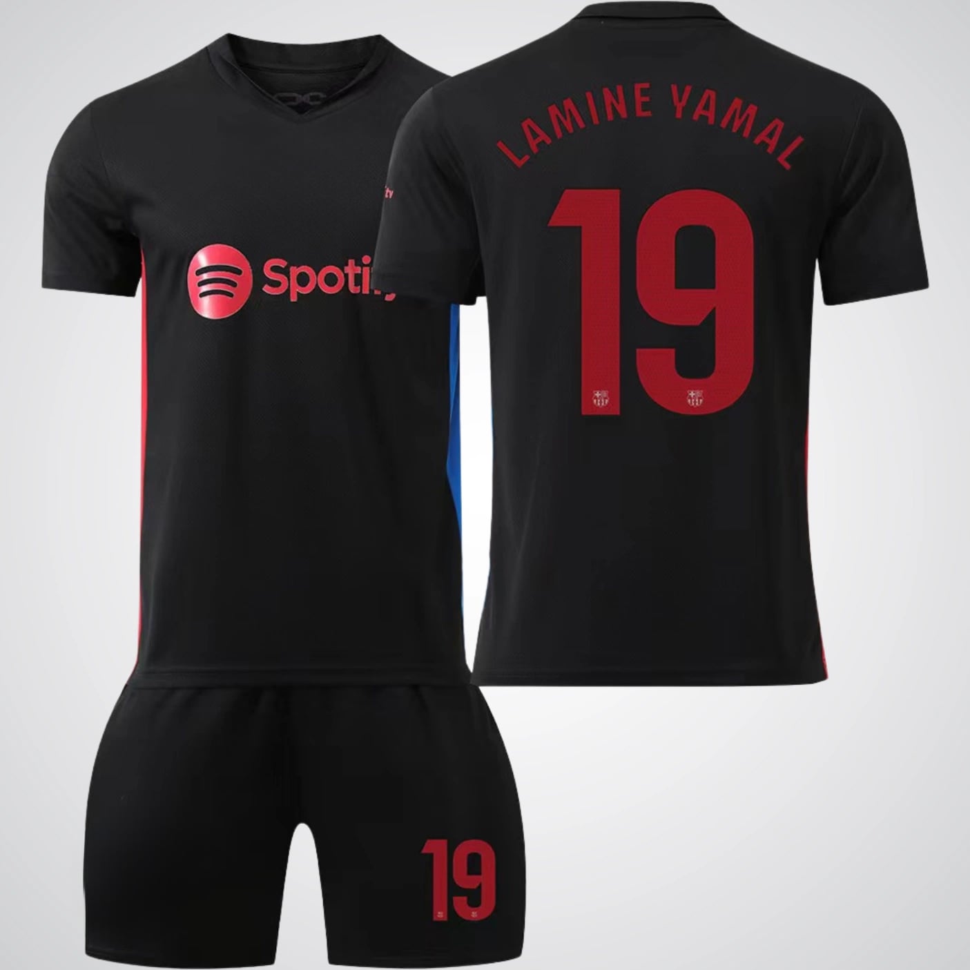 Lamine Yamal Barcelona Black Jersey, #19 Alt | 99Jersey