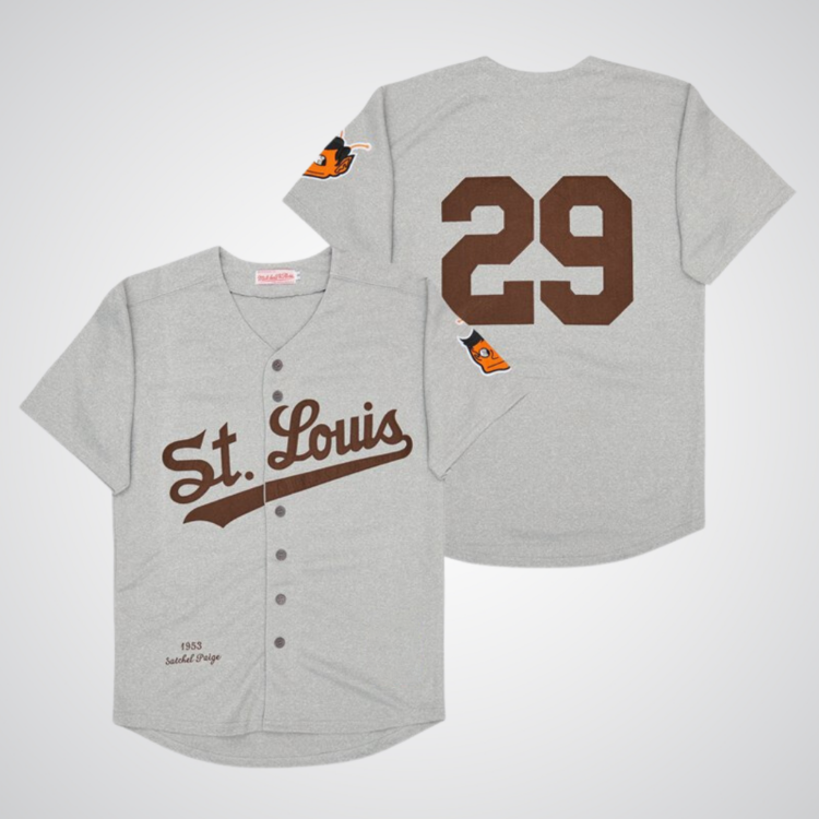 Satchel Paige #29 St. Louis Browns Vintage Baseball Jersey