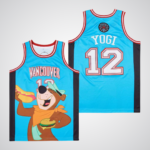 Yogi Bear #12 Vancouver Basketball Jersey