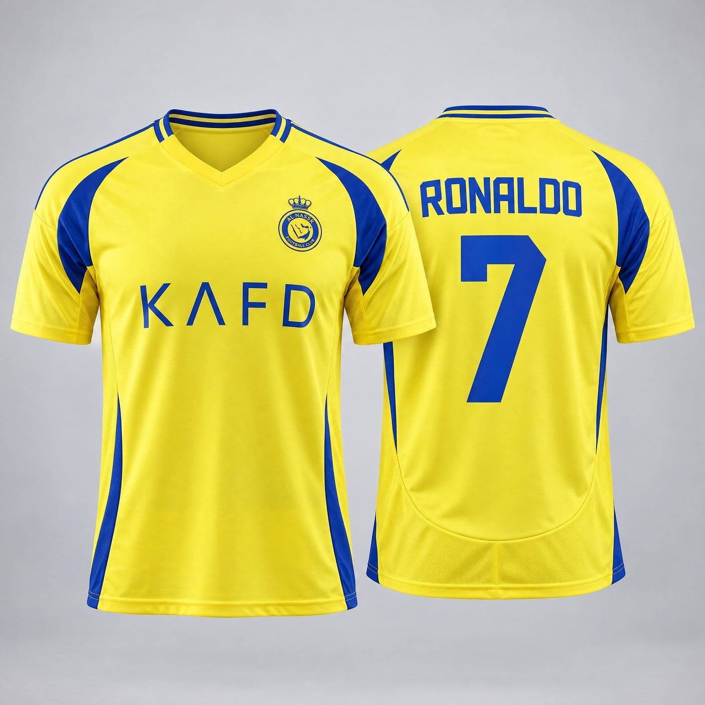  Al Nassr Ronaldo 7 ユニフォーム Ronaldo Al Nassr Jersey #7 Yellow Home Kit | 99Jersey