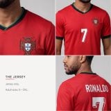 Cristiano Ronaldo #7 Portugal National Team Soccer Jersey