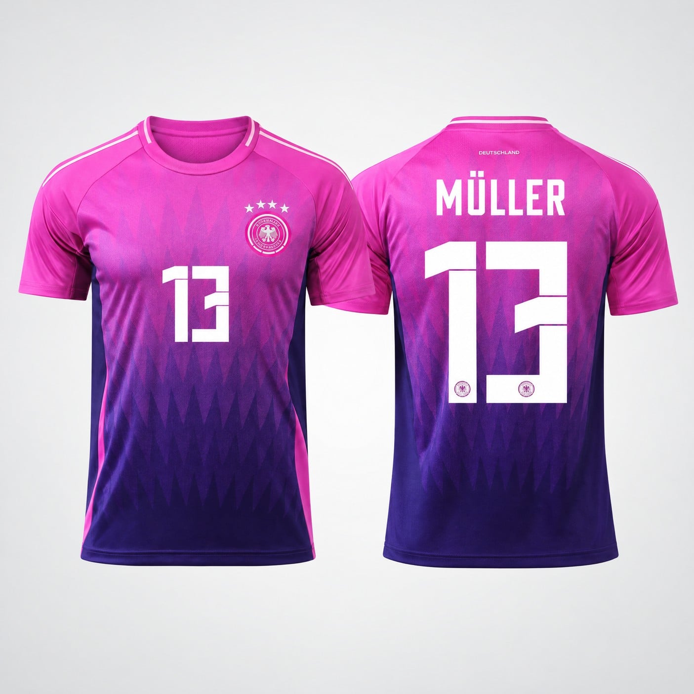Thomas Müller #13 Germany Gradient Alternate Soccer Jersey