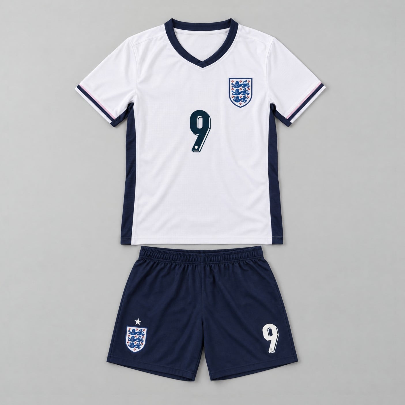 Harry Kane #9 England Home Youth Soccer Set