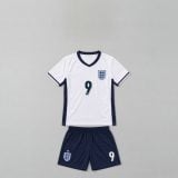 Harry Kane #9 England Home Youth Soccer Set