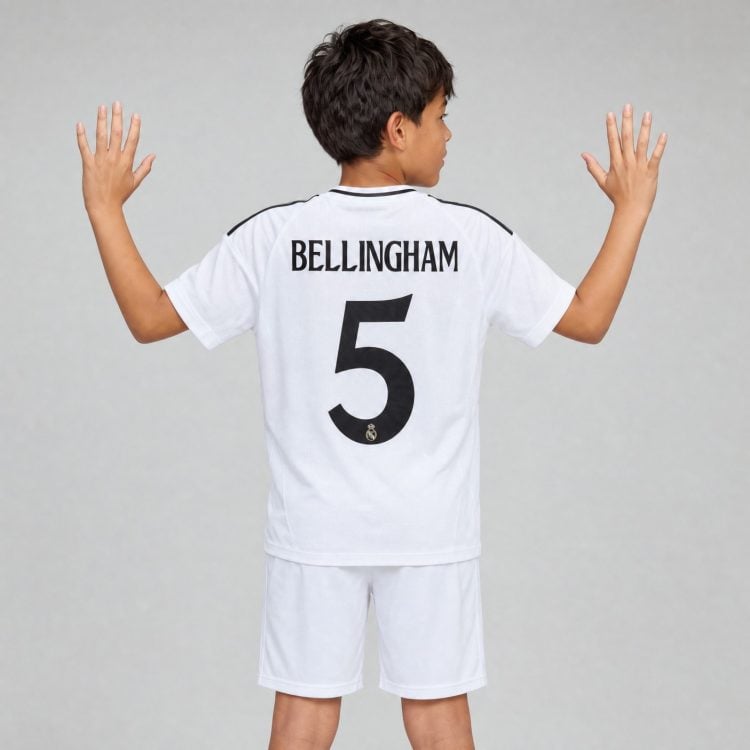 Jude Bellingham Real Madrid Kids Jersey Set, #5 | 99Jersey