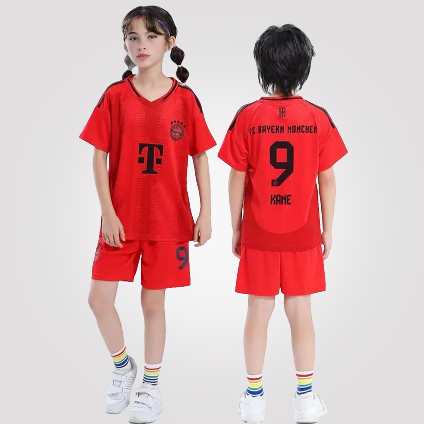 Harry Kane #9 FC Bayern Munich Youth Soccer Set