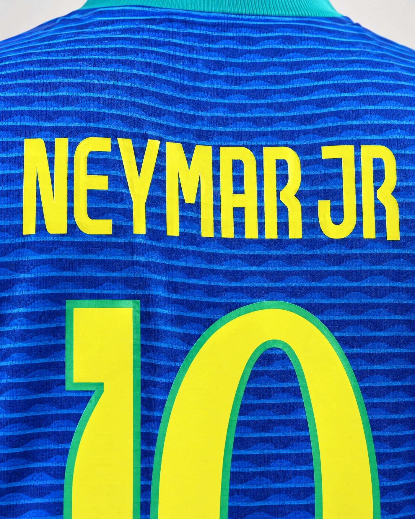 Neymar Jr Brazil Jersey, #10 Blue Away Soccer | 99Jersey