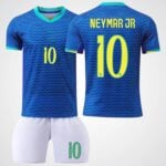 Neymar Jr. #10 Brazil National Team Soccer Jersey