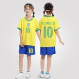 Neymar Jr. #10 Brazil Youth Soccer Set