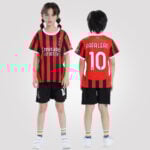 Rafael Leão #10 AC Milan Home Youth Soccer Set