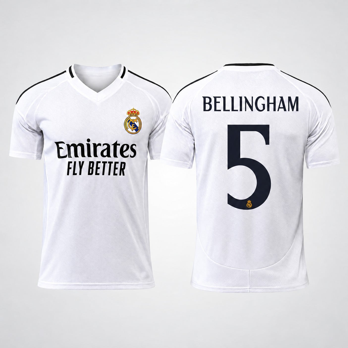 Real Madrid Bellingham 5 ユニフォーム Jude Bellingham Real Madrid Jersey, #5 Home Kit | 99Jersey