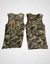 Customized Camo Basketball Jersey