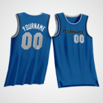 Customized Dallas Royal Blue Basketball Jersey