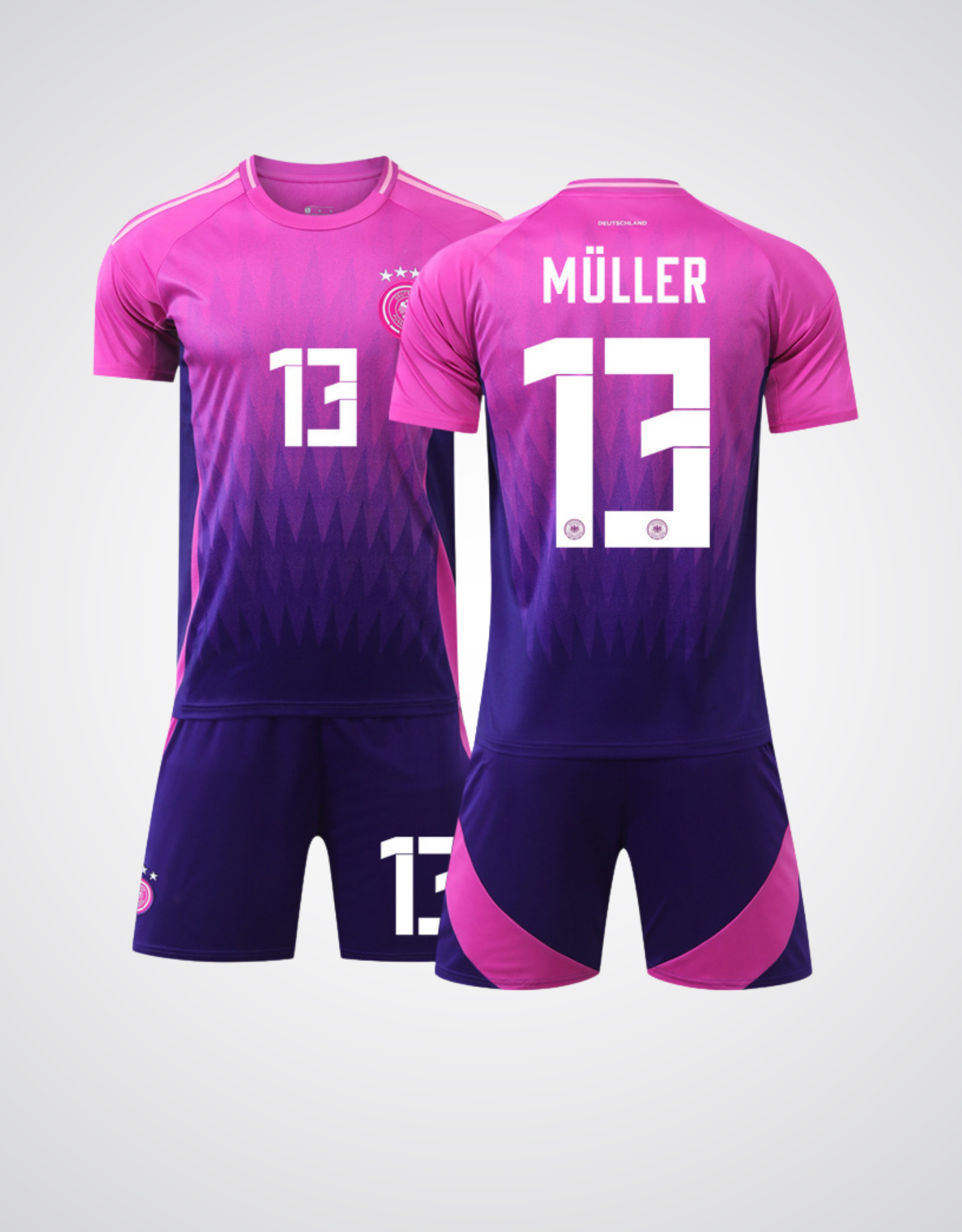 Thomas Müller #13 Germany Gradient Alternate Soccer Jersey