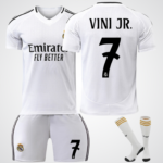 Vinícius Júnior #7 Real Madrid Home Kit Soccer Jersey