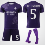 Jude Bellingham #5 Real Madrid Away Kit Soccer Jersey