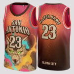 Design Your Game Custom San Antonio 'Wolf' Basketball Jersey