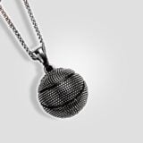 Free Throw Basketball Necklace