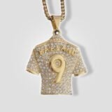 Erling Haaland #9 Jersey Pendant Necklace