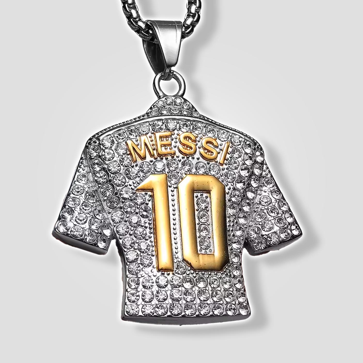Lionel Messi #10 Jersey Pendant Necklace