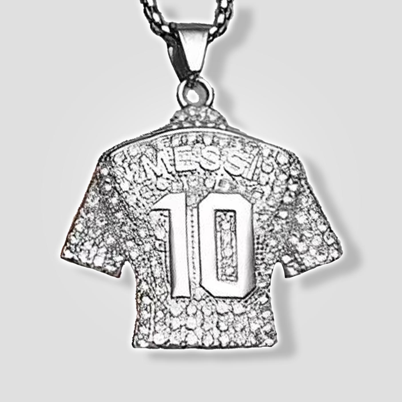 Lionel Messi #10 Jersey Pendant Necklace