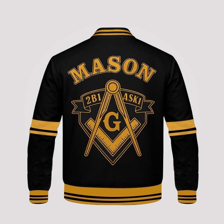 Masonic 2B1ASK1 Freemason Varsity Jacket - 99Jersey | Where