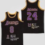 Kobe Bryant Tribute #8/#24 Mamba/Legend Basketball Jersey
