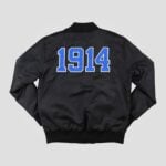 Phi Beta Sigma '1914' Bomber Black Jacket