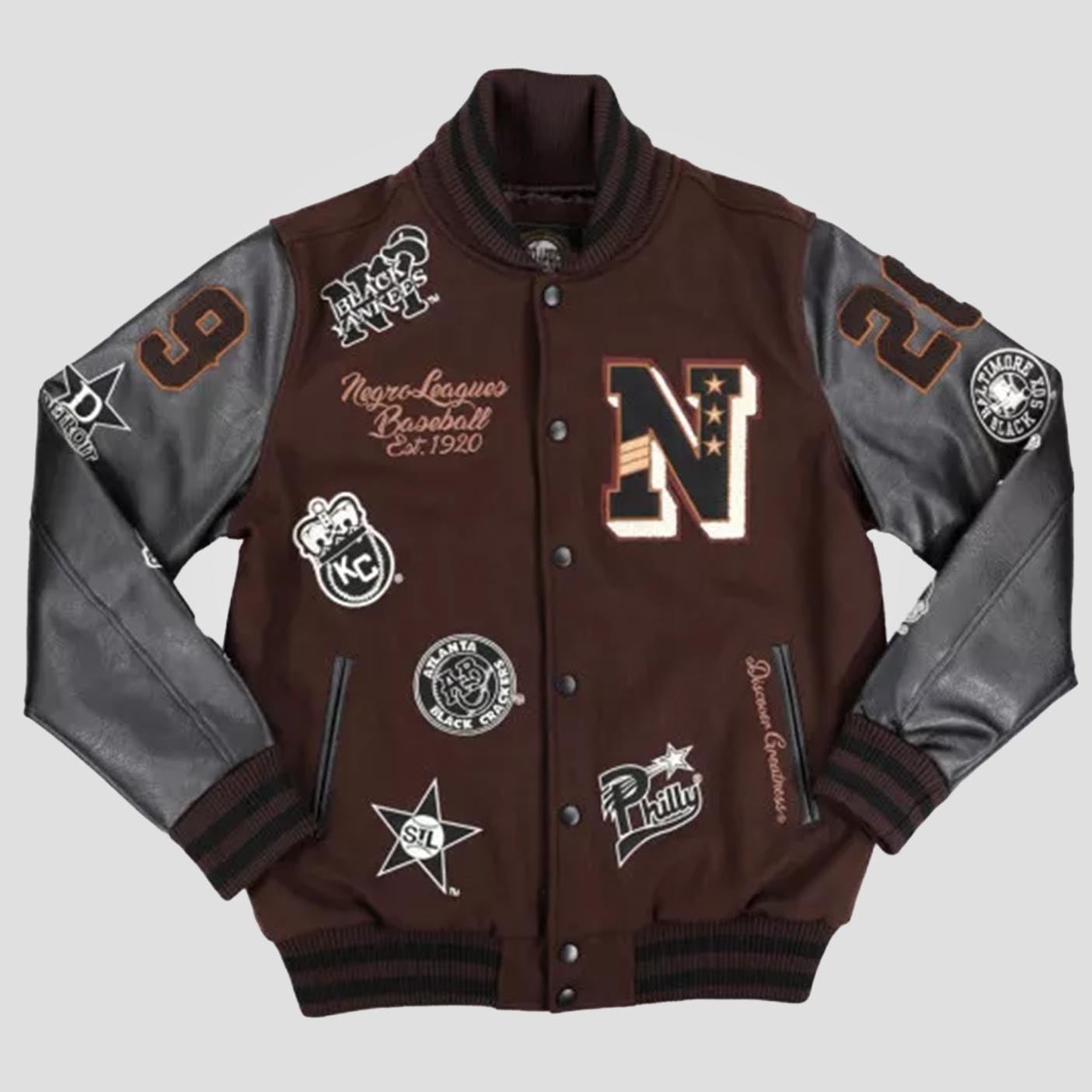 Negro Leagues Jacket, NLBM Museum Multi-Team | 99Jersey