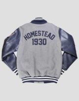 NLBM Wool Homestead Grays Baseball Jacket