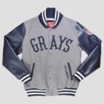 NLBM Wool Homestead Grays Baseball Jacket