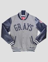 NLBM Wool Homestead Grays Baseball Jacket