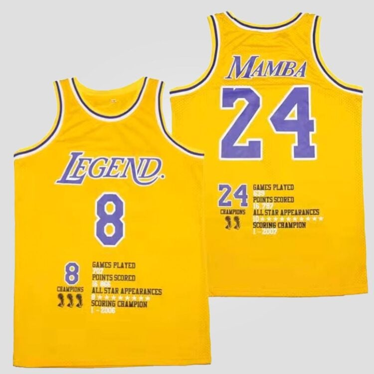 Kobe Black Mamba Jersey, #8/#24 Bryant Tribute | 99Jersey