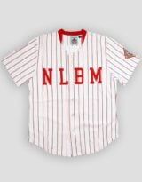 NLBM Red Pin Stripes Jersey