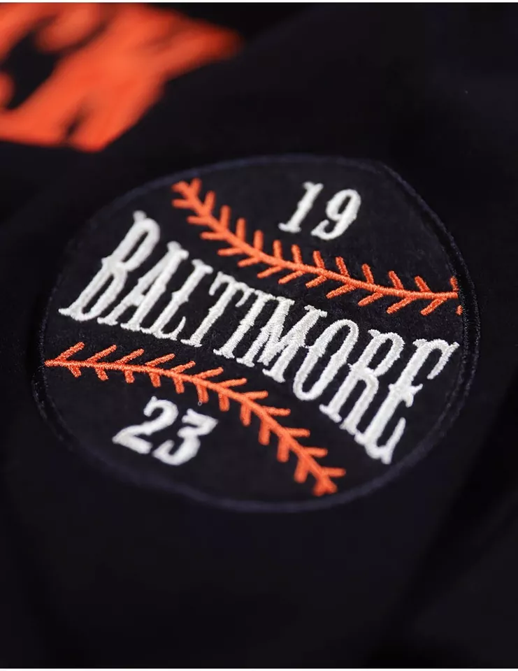 NLBM Baltimore 'Black Sox' Baseball Hoodie