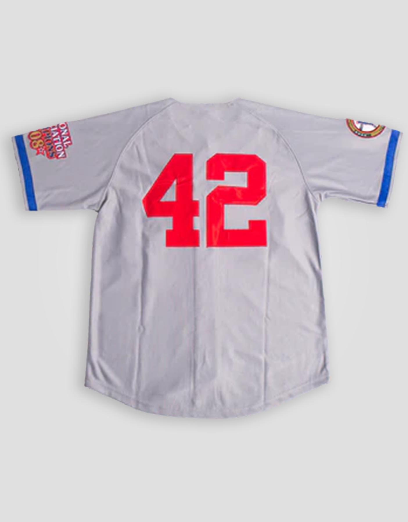 Jackie Robinson Brooklyn Royal Giants Youth Button Down Baseball Jersey