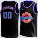 Customized Black Groom Squad Basketball Jersey