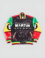 Youth Martin 8Ball Satin Jacket Black