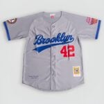 Jackie Robinson Brooklyn Royal Giants Youth Button Down Baseball Jersey