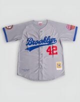 Jackie Robinson Brooklyn Royal Giants Youth Button Down Baseball Jersey