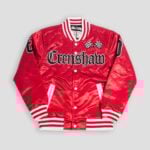 Youth Boogie Crenshaw Satin Jacket Red